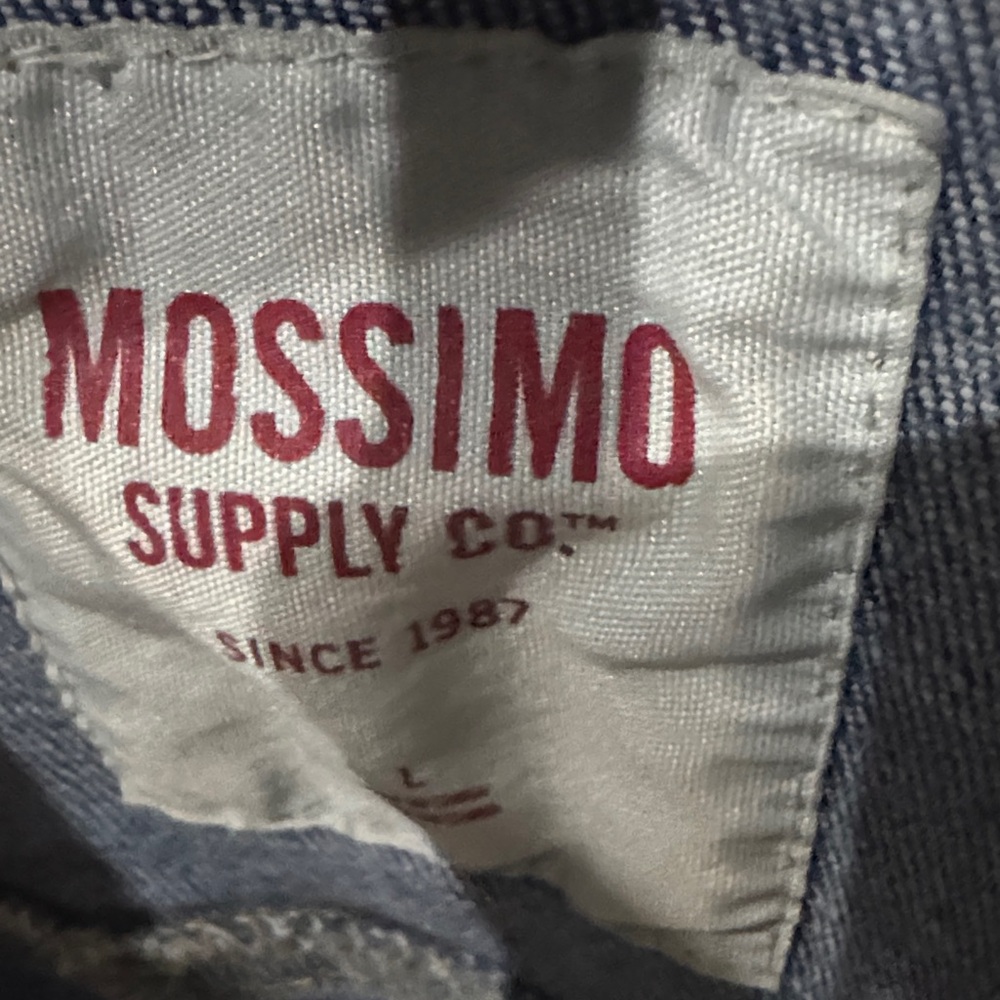 Mossimo Supply Co. Blue Denim Jacket - Picture 2 of 3